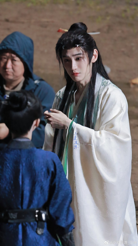 Rehearsing with Wu Jinyan