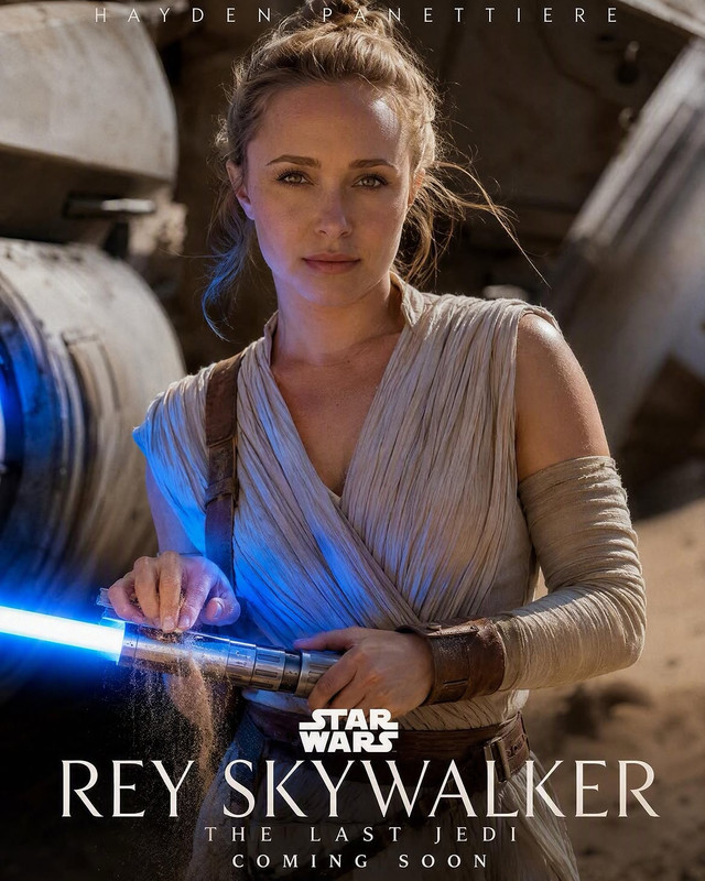 Hayden Panetteire Rey Skywalker