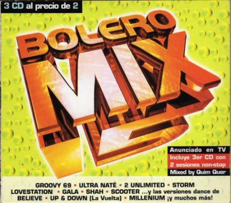 829a2d30 4f83 40e0 8e27 fd079890b74d - VA - Bolero Mix 15 [3CD] (1998) CD-Rip