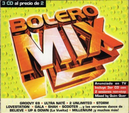 VA - Bolero Mix 15 [3CD] (1998) CD-Rip