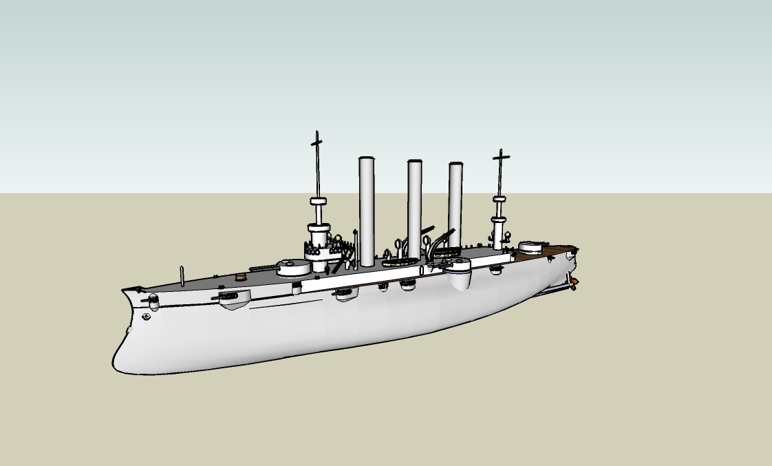 J4-M-US-NAVY-WW2-Ship-CA-3-Brooklyn-Trimble J4-M-US-NAVY-WW2-Ship-CA-3-Brooklyn-Trimble