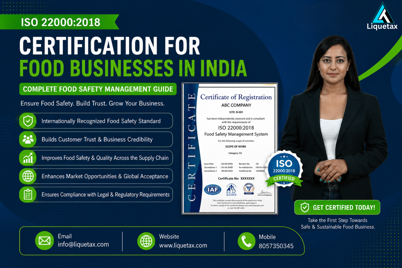 ISO 22000:2018 Certification for Food Businesses – Complete Guide