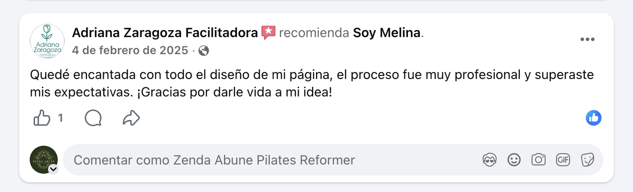 Comentario positivo