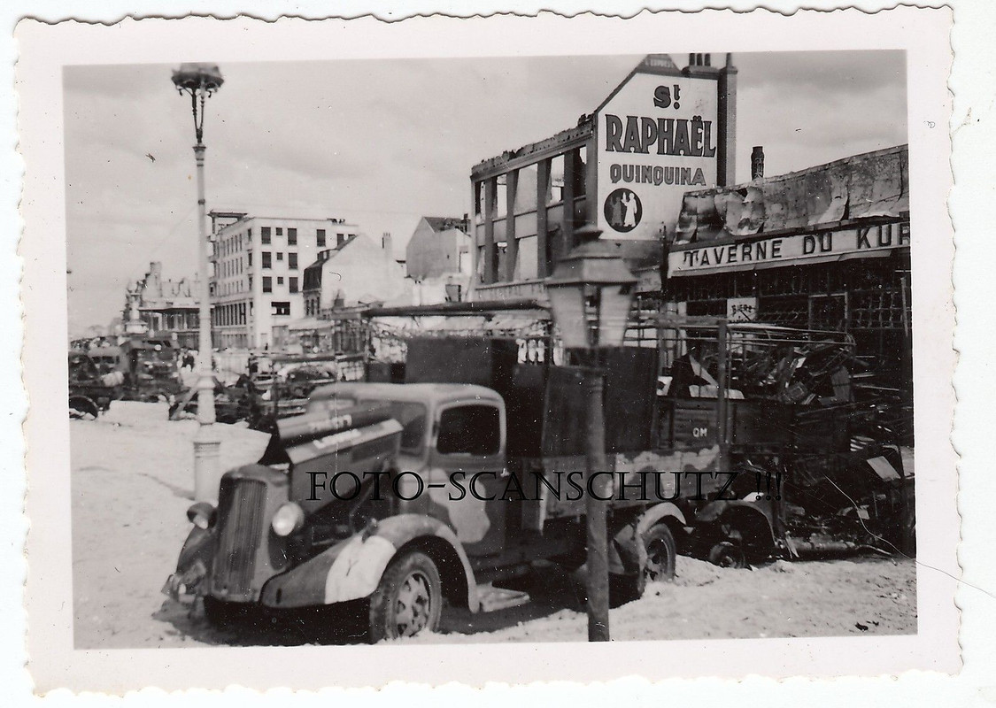 Dunkerque Dünkirchen englische Kriegstechnik zer