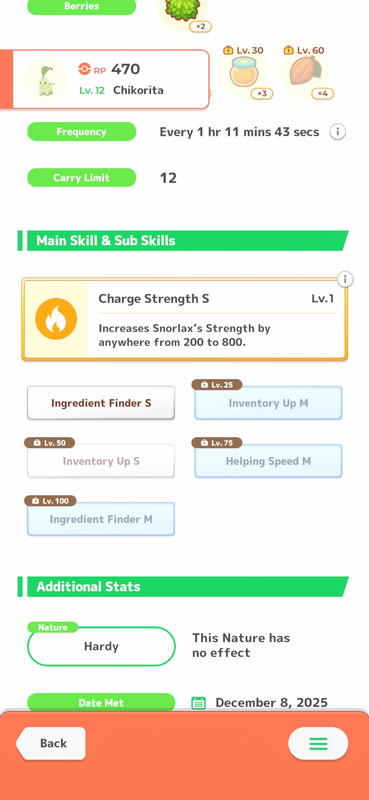 Screenshot 20251222 095158 Pokmon Sleep