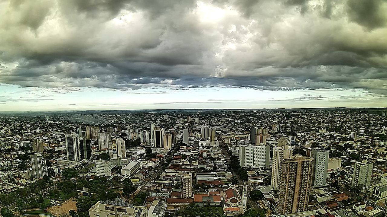 Campo Grande nesta manhã de terça-feira