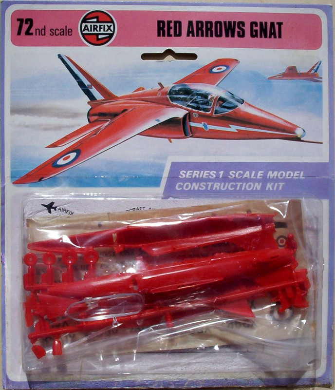 Airfix 72 01036-2 Red Arrows Gnat