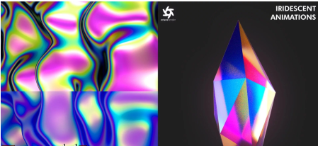 Create 3D Abstract Animations with Iridescent Colorful Materials in Cinema4D