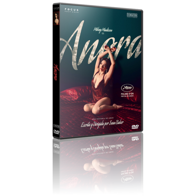 Portada - Anora [DVD9 Full][Pal][Cast/Ing/Ita][Sub:Varios][Drama][2024]
