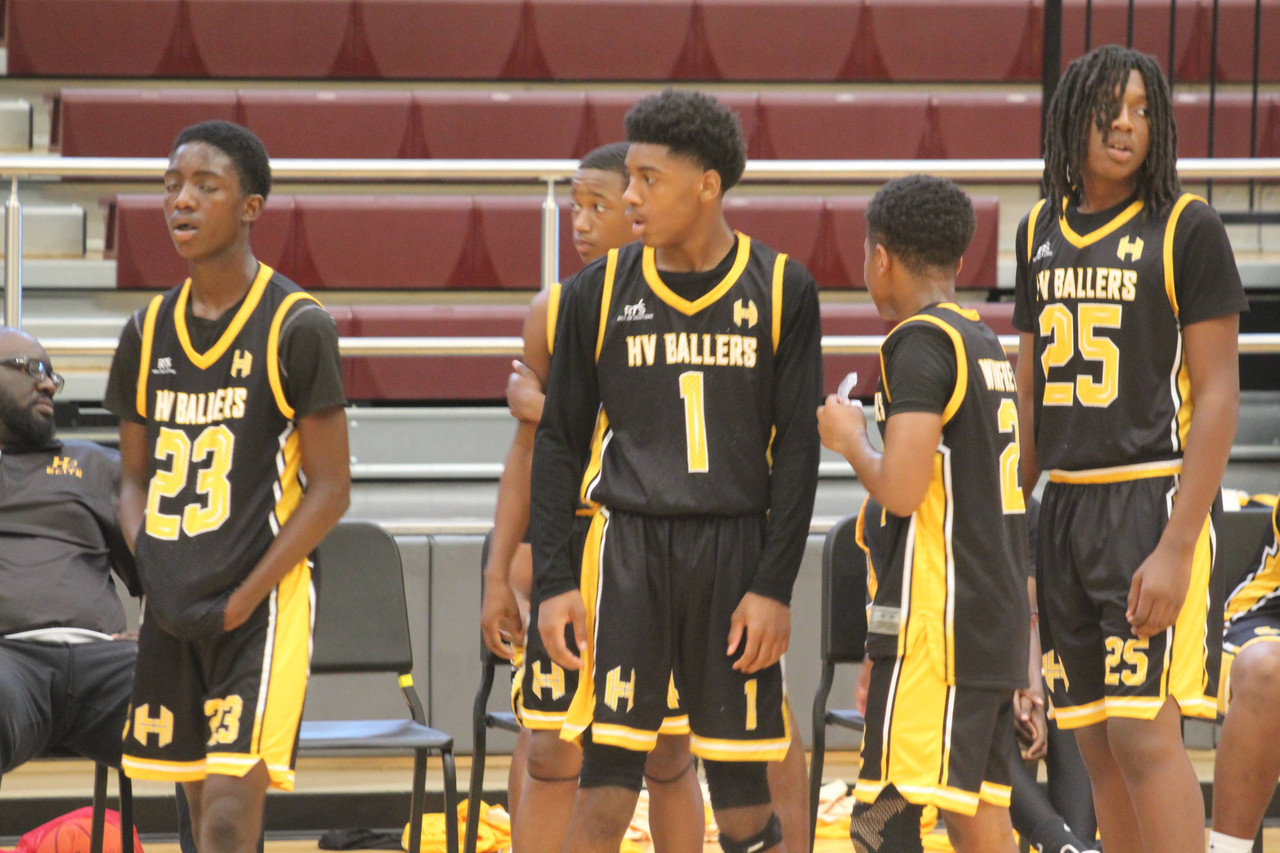HV Ballers Elite athletes competing in Huntsville, Texas