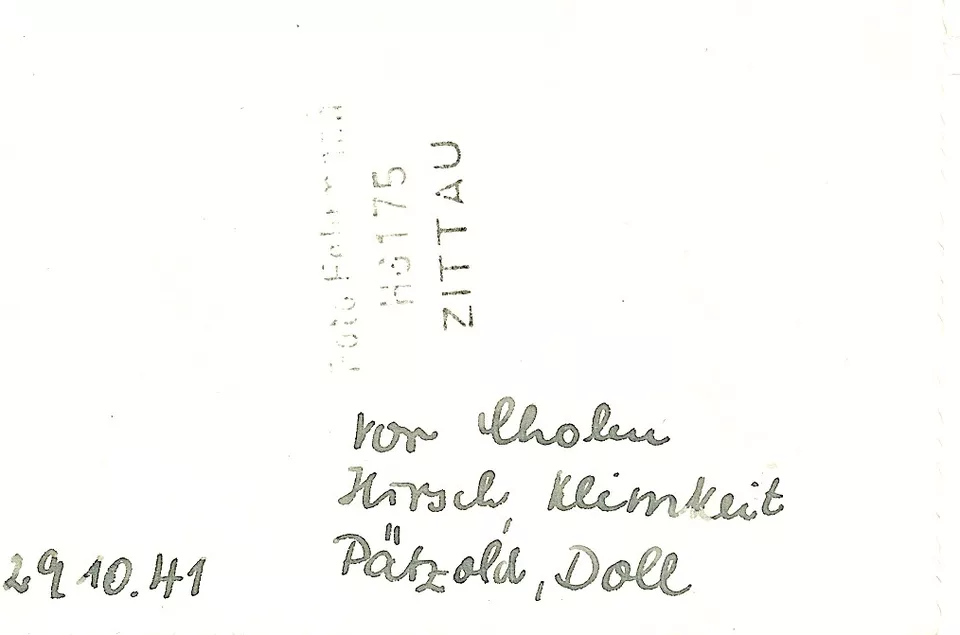 KAPUT! Luftwaffe Troops w- KO'd German Pzkw.IV Panzer Tank; CHOLM, Russia!!!-- (2)