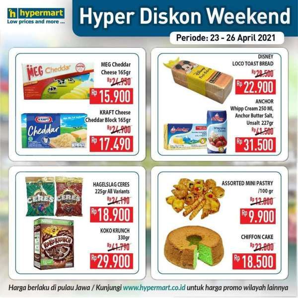 Katalog Promo Hypermart 23-26 April 2021 
