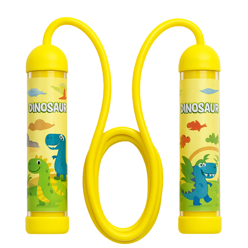Jump Rope Dinosaur Yellow
