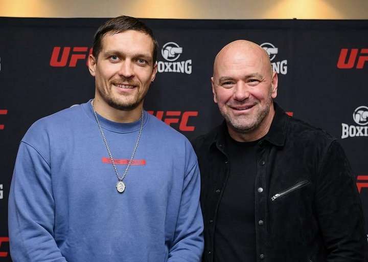 Олександър Усик и Дейна Уайт водят преговори за партньорство