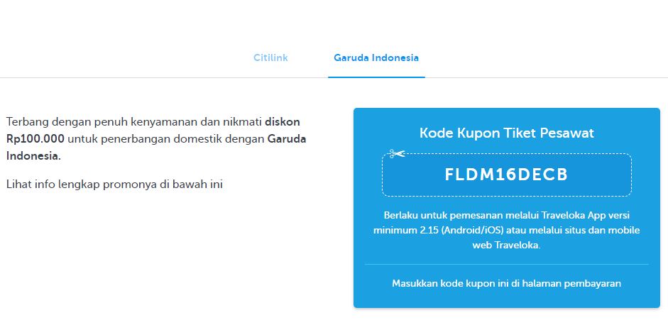 Promo Traveloka