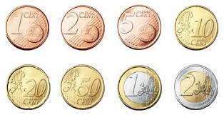moedas euro avulsas
