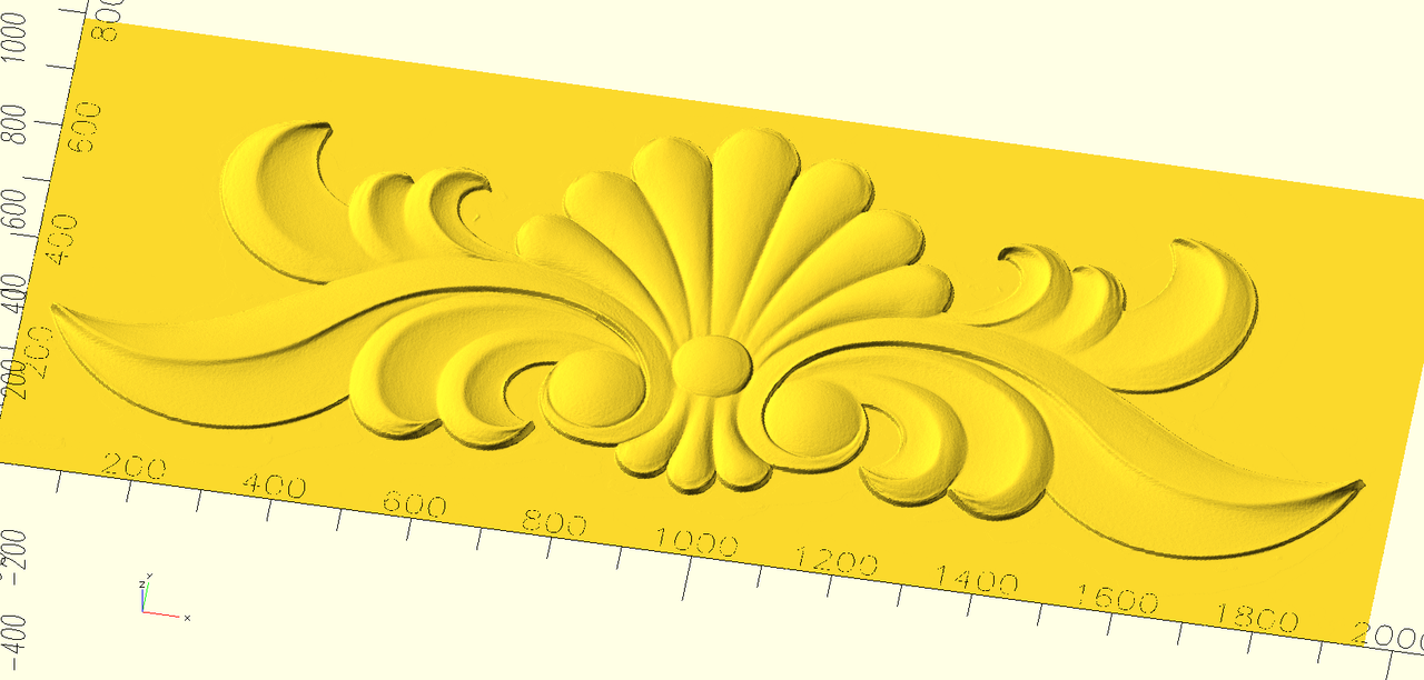 Open SCAD surface function test