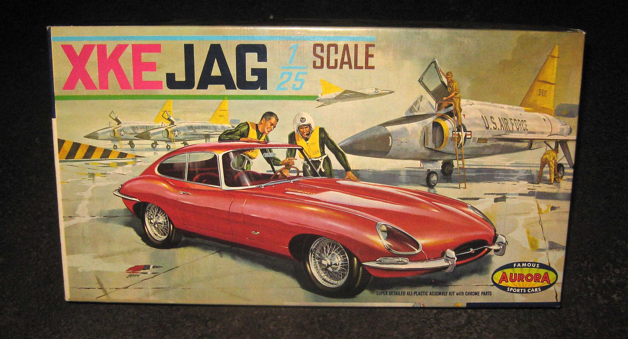 Aurora 1-25 Jaguar Coupe Cover