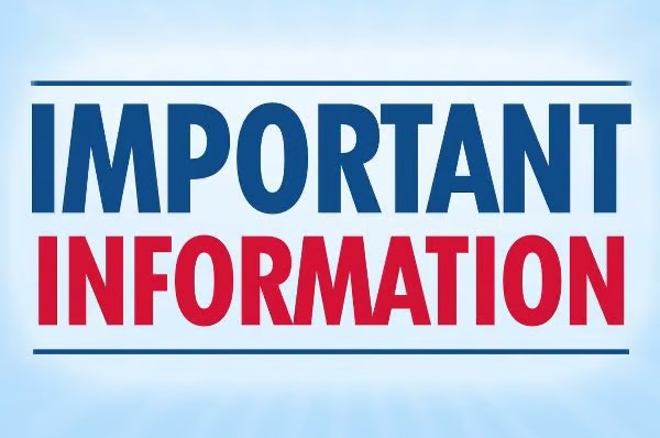 Important Information