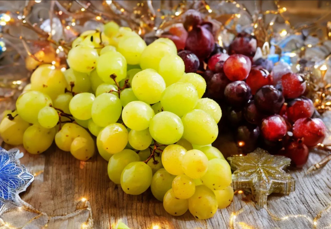 ¿Uvas verdes o moradas? Con cuál es mejor hacer el ritual de Año Nuevo
