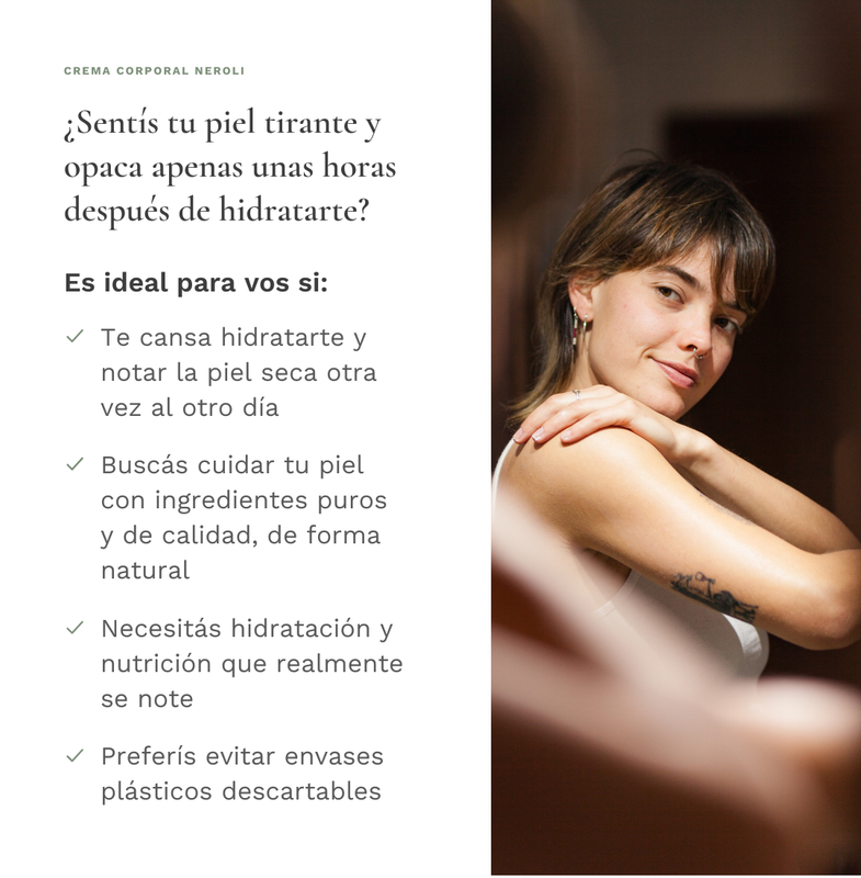 Crema Corporal Neroli &mdash; &iquest;es para vos?
