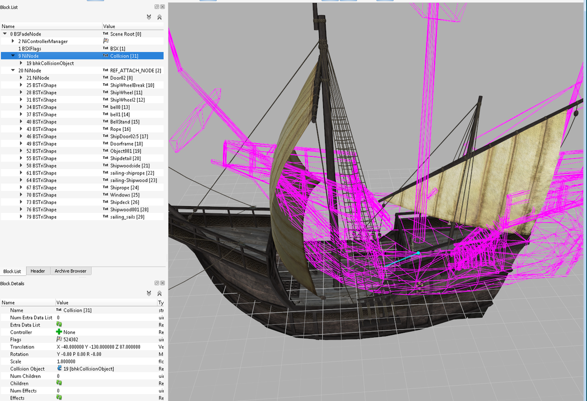 Adding new ship models or copies of existing ships Part II at Skyrim