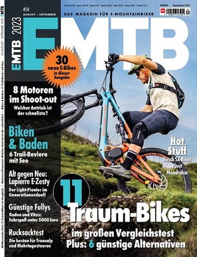 Cover: Emtb Das Magazin No 04 August-September 2023