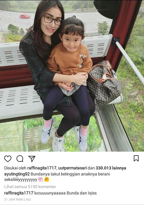 Komentar Raffi Ahmad.