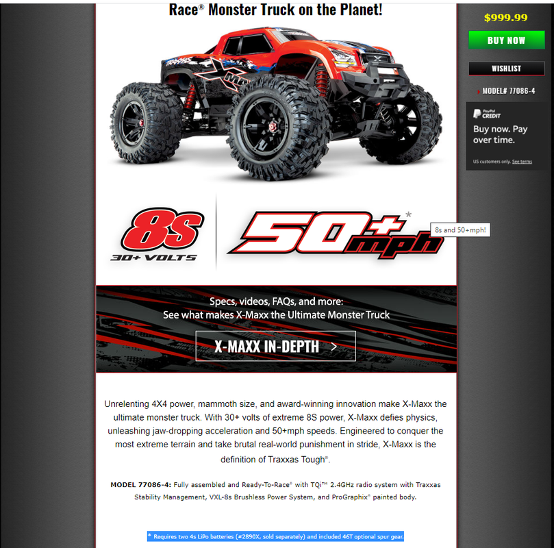 Traxxas XMaxx 8S Blog Update... RC Groups