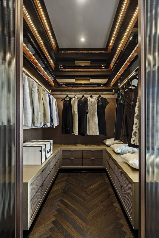 Bespoke walk-in closet, Beverly Hills