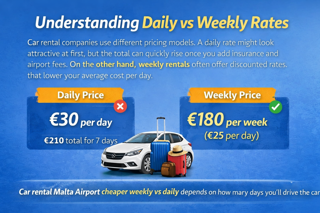 rent car in Malta from airport