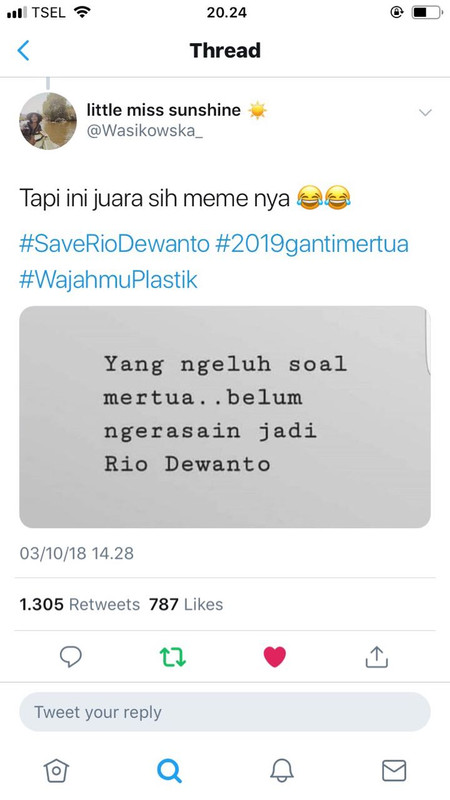 #SaveRioDewanto