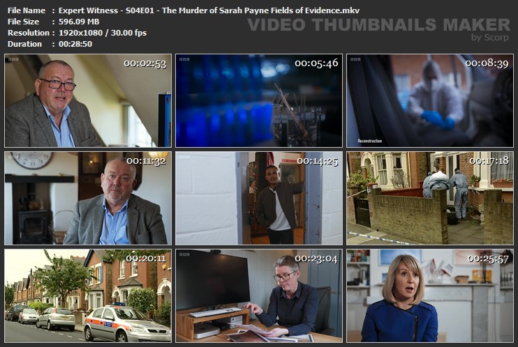 Expert Witness - S04E01 - The Murder of Sarah Payne Fields of Evidence.mkv