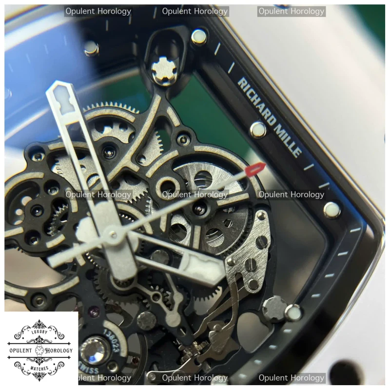 Richard Mille RM055 White Ceramic - Bubba Watson Best Replica V4