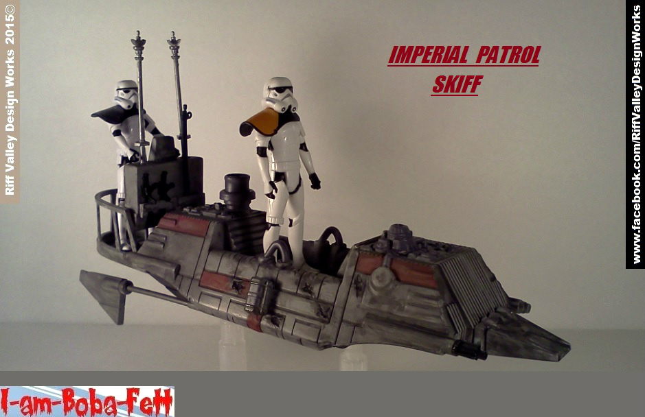 custom imperial patrol skiff 19
