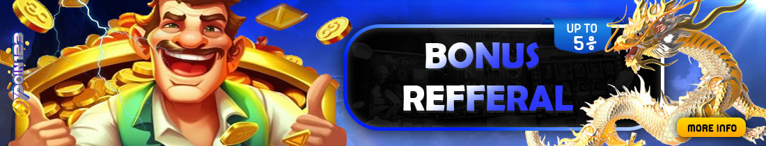 BONUS REFFERAL UP TO 5%