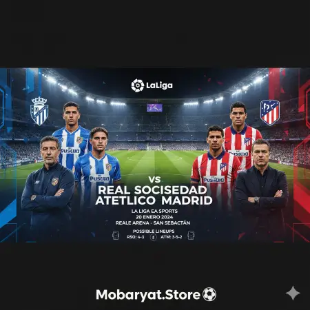 Real Sociedad vs Atletico Madrid La Liga 2026 Anoeta Stadium