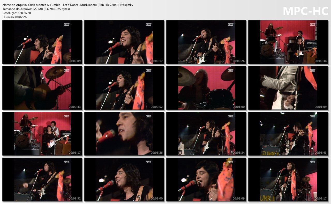 Chris Montez & Fumble - Let's Dance (Musikladen) (RBB HD 720p) [21.03.1973]