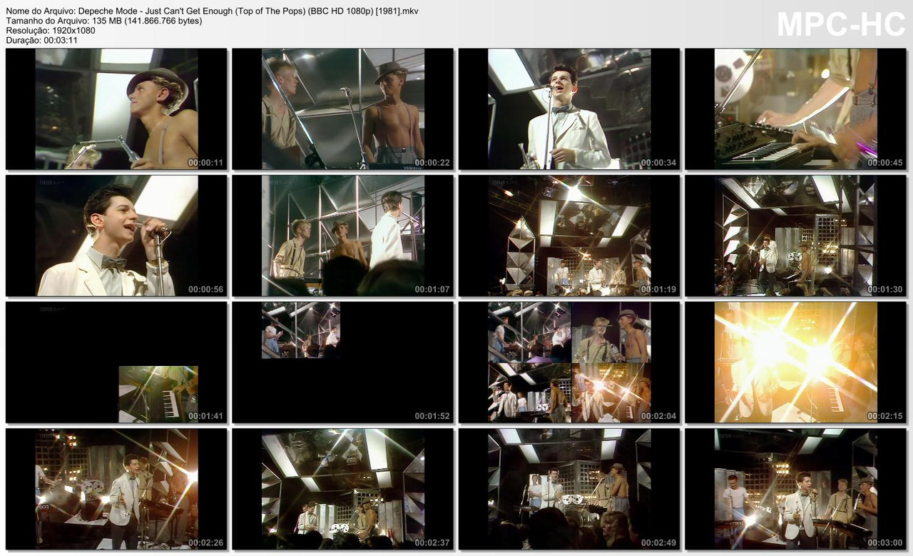 Depeche Mode - Just Can't Get Enough (Top of The Pops) (BBC HD 1080p) [24.09.1981]