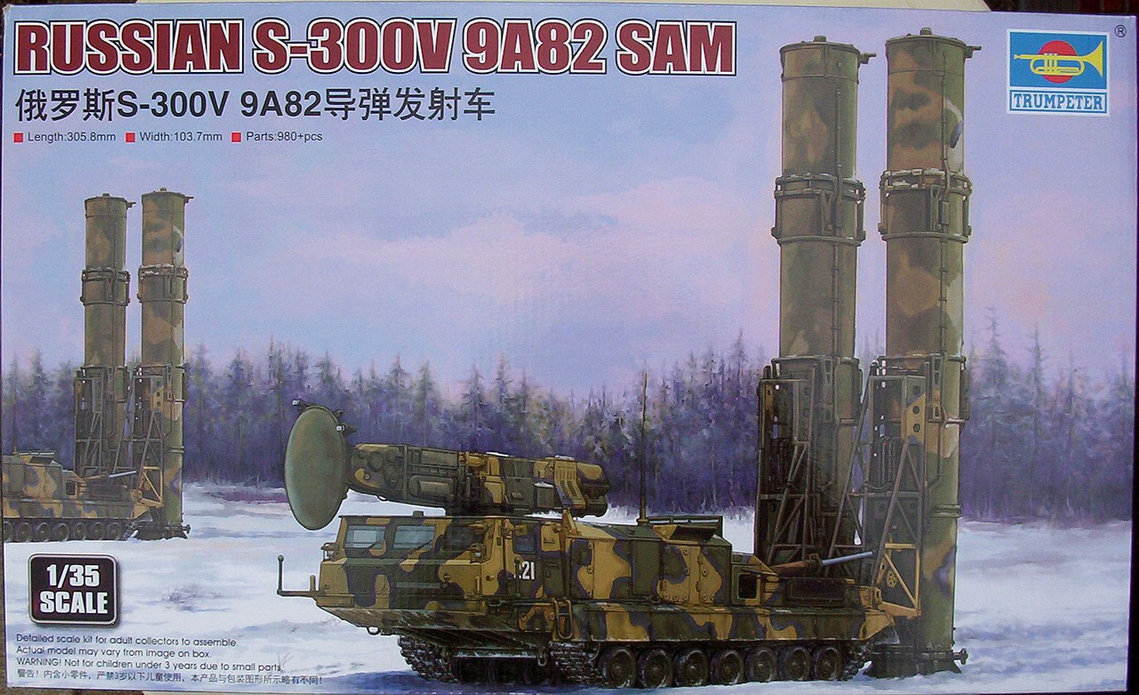 Trumpeter 35 Russian S-300V 9A82 SAM