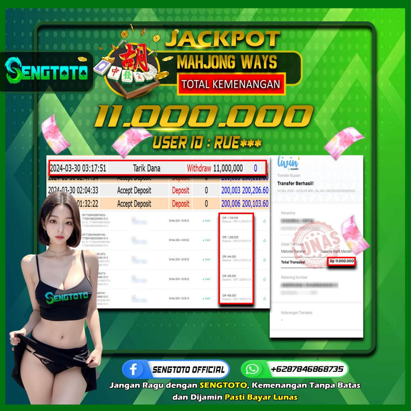 BUKTI PEMBAYARAN SLOT MAHJONG WAYS