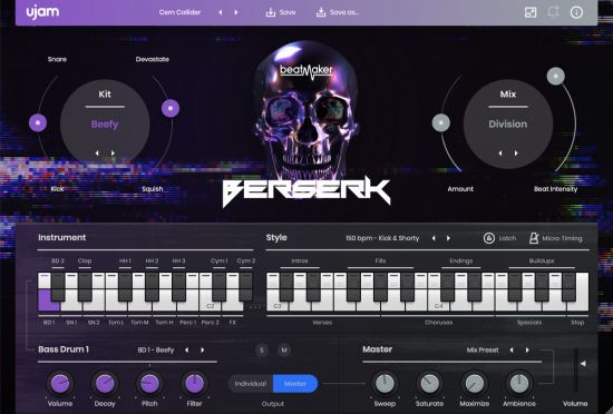 uJAM Beatmaker Berserk 2.2.1