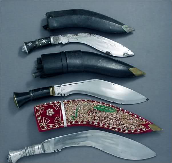 El legendario Kukri, arma predilecta del Gurkha Nepalí El legendario Kukri, arma predilecta del Gurkha Nepalí