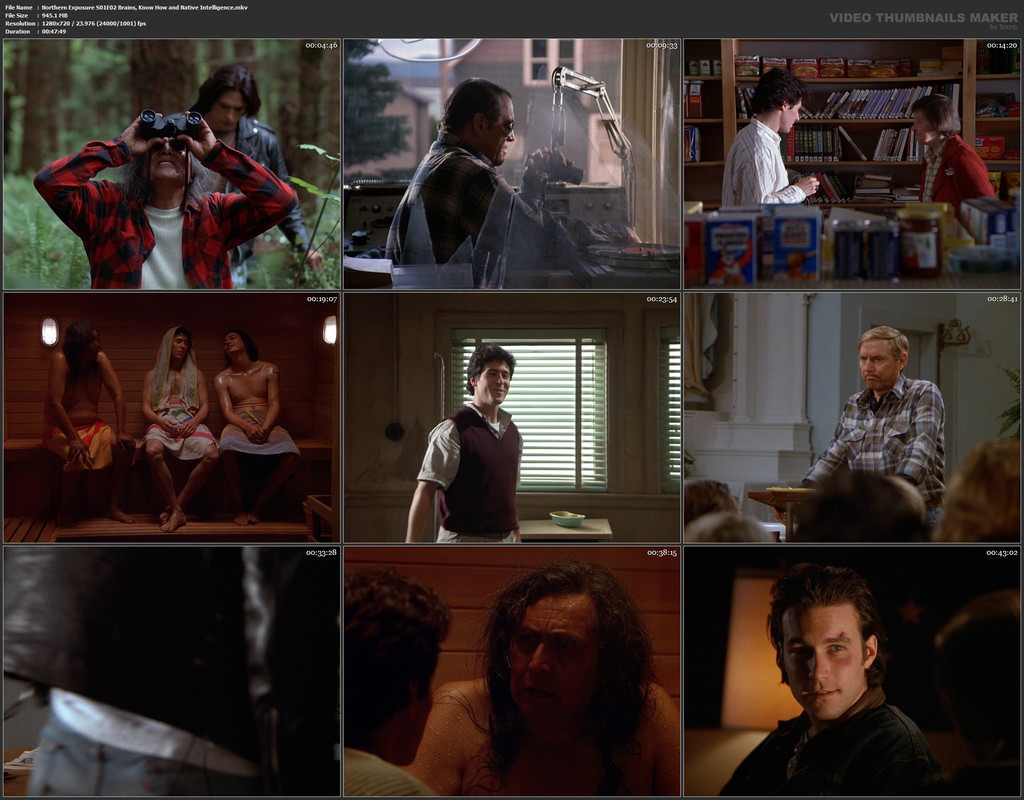 Northern Exposure S01E02 Brains, Know How and Native Intelligence.mkv