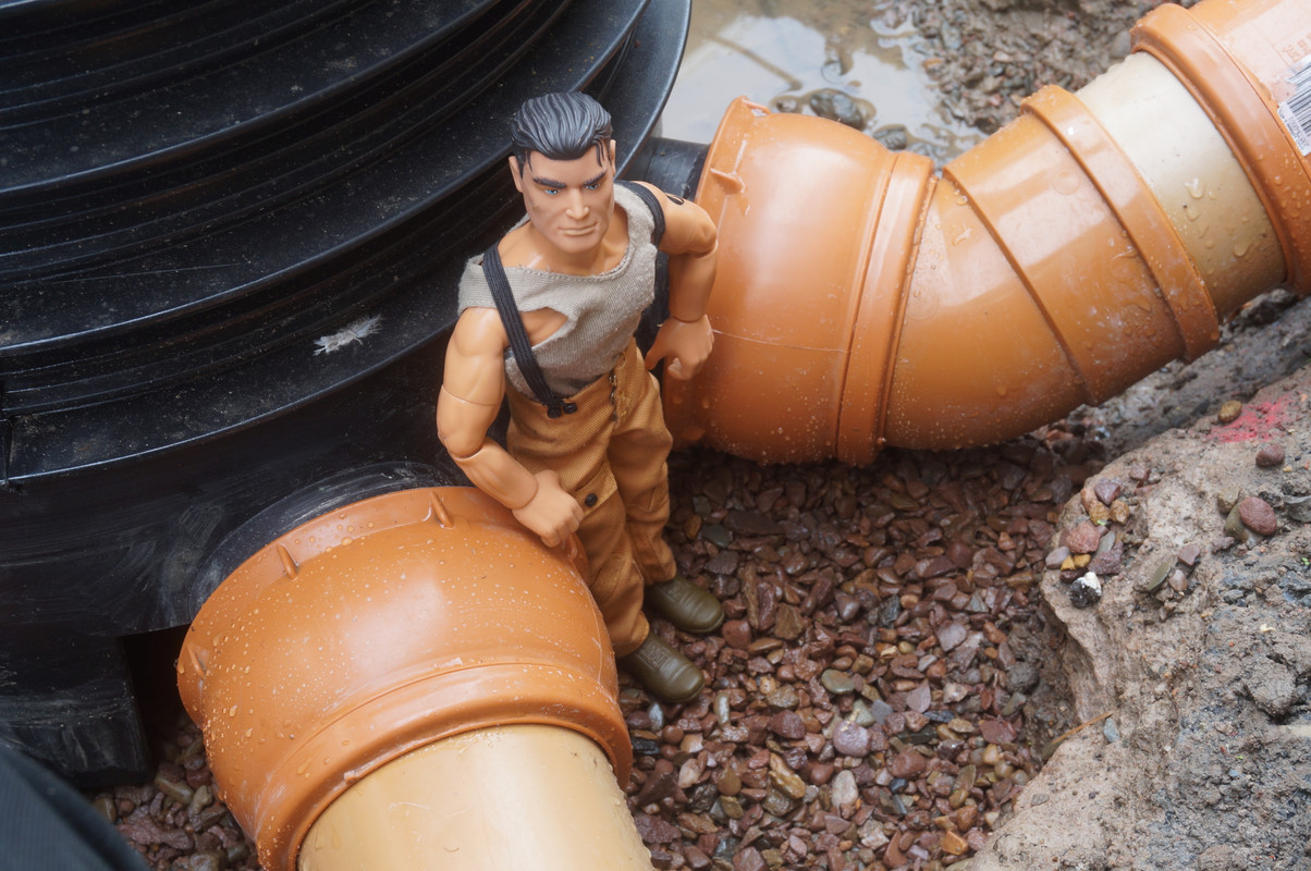 Action Man checking out the underground drainage system. 96-FF59-FA-FD1-F-4-F0-B-AB71-087-BD68-F115-E