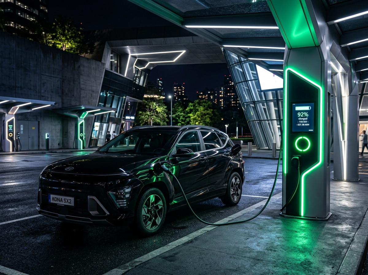Hyundai Kona Automatic Fast-Charging in Wolverhampton
