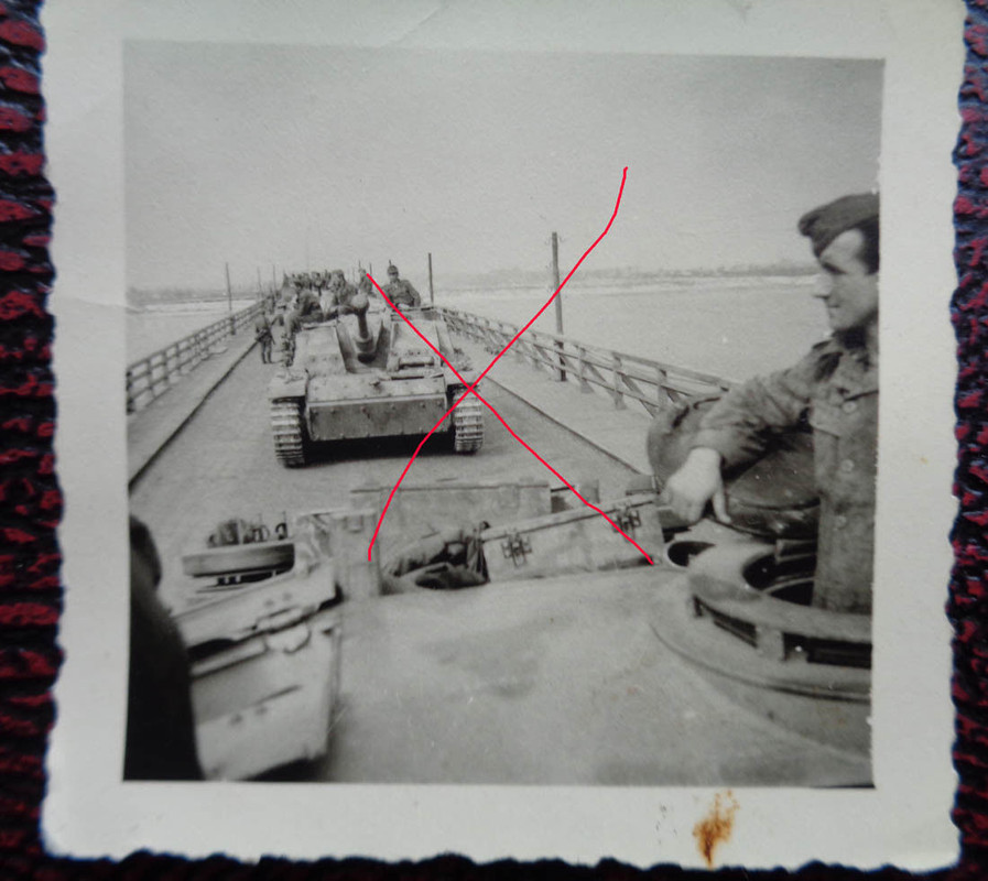 Foto Elitär Russland Stug III Sturmgeschütz Tarnkombination