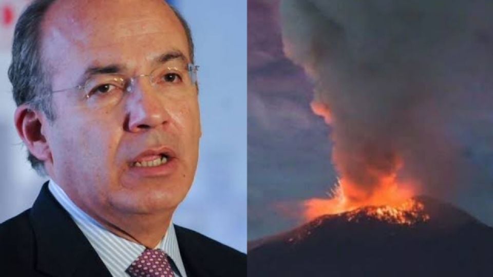 No lo perdonan: Felipe Calderón opina sobre el Popocatépetl pero eran fake news; así lo criticaron