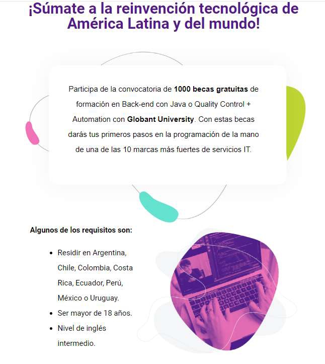 Globant: Becas de Programación Back-end