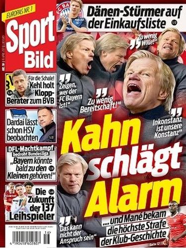 Cover: Sport Bild Magazin No 16 vom 19  April 2023